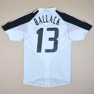 Germany 2004 - 2005 Home Shirt #13 Ballack (Very good) S