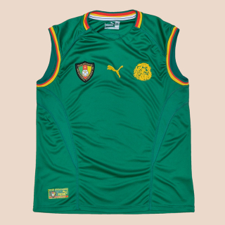 Cameroon 2002 - 2003 Vest Home Shirt (Not bad) L