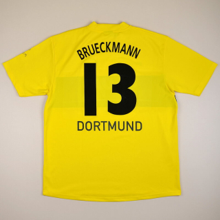 Borussia Dortmund 2002 - 2003 Home Shirt #13 Brueckmann (Excellent) XXL