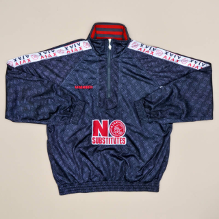 Ajax 1996 - 1997 Training 1/2 Zip Jacket (Very good) XL