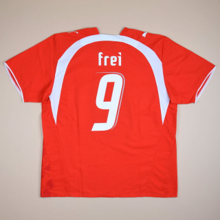 Switzerland  2006 - 2008 Home Shirt #9 Frei (Excellent) XL
