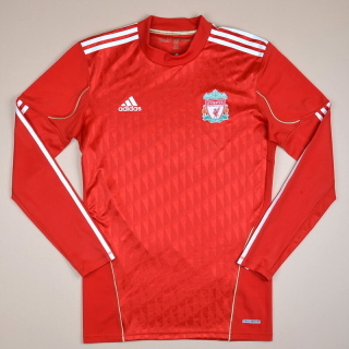 Liverpool 2010 - 2012 Player Issue TechFit Home Shirt (Very good) L
