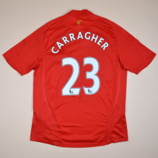 Liverpool 2008 - 2010 Home Shirt #23 Carragher (Good) L