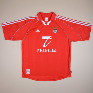 Benfica 1999 - 2000 Home Shirt (Very good) L