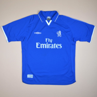 Chelsea 2001 - 2003 Home Shirt (Very good) L