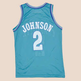 Charlotte Hornets NBA Basketball Shirt #2 L. Johnson (Very good) L