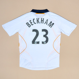 LA Galaxy  2007 - 2008 Home Shirt #23 Beckham (Very good) M