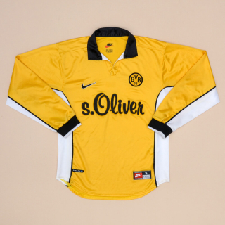Borussia Dortmund 1998 - 1999 Home Shirt (Good) S