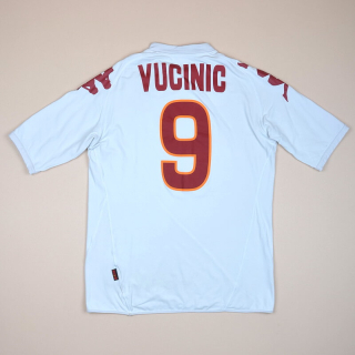 Roma 2007 - 2008 Away Shirt #9 Vucinic (Good) XL