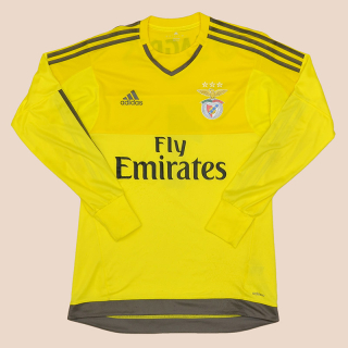 Benfica 2015 - 2016 Player Issue Goalkeeper Shirt #1 (Good) L