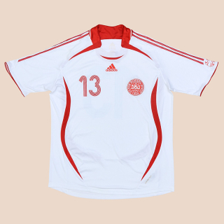 Denmark 2006 - 2007 Match Issue Away Shirt #13 (Good) XL