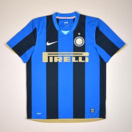 Inter Milan 2008 - 2009 Home Shirt (Very good) M for sale - Vintage ...